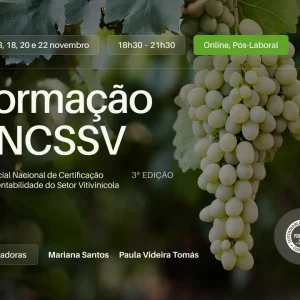 Formação Referencial Nacional de Certificação de Sustentabilidade do sector Vitivinícola - 3ª Edição
